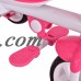 Gymax Pink Baby Stroller Tricycle Detachable Learning Toy Bike   